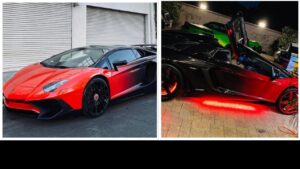 Chris Brown Lamborghini Gallardo