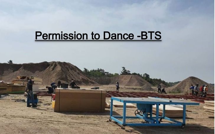 BTS Permission to Dance shooting location