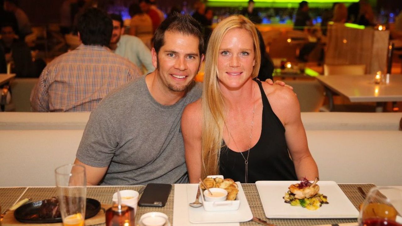 Holly Holm with her ex-husband Jeff Kirkpatrick.