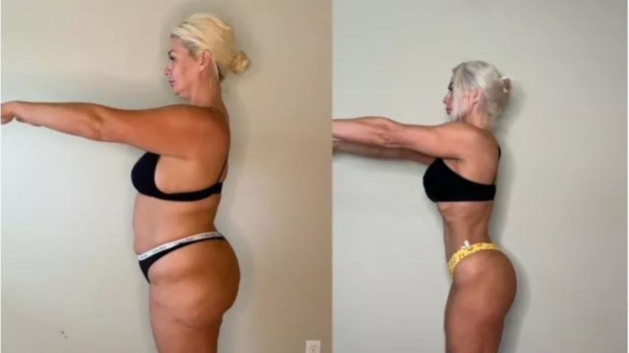 Caylee Cooper before and after weight loss.