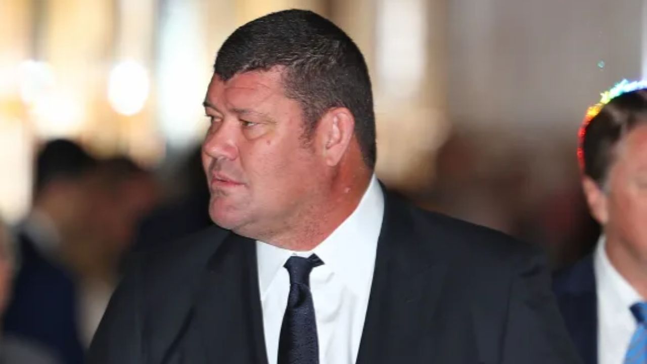 James Packer's recent appearance.