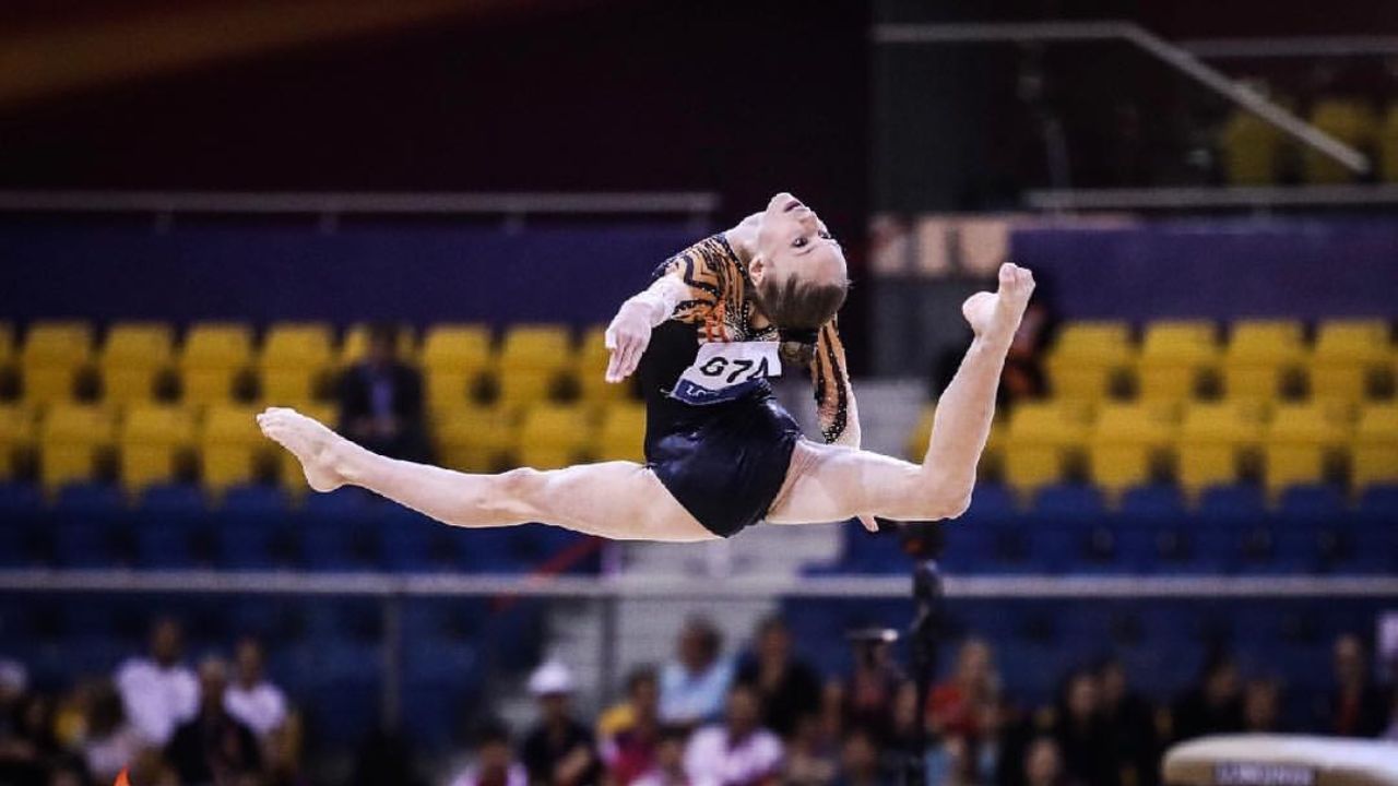 Naomi Visser finished 14th in the all-around competition at the 2018 World Championships.
