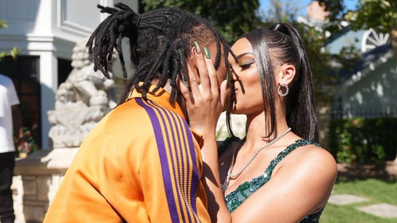 Swae Lee and his girlfriend, Victoria Kristine.