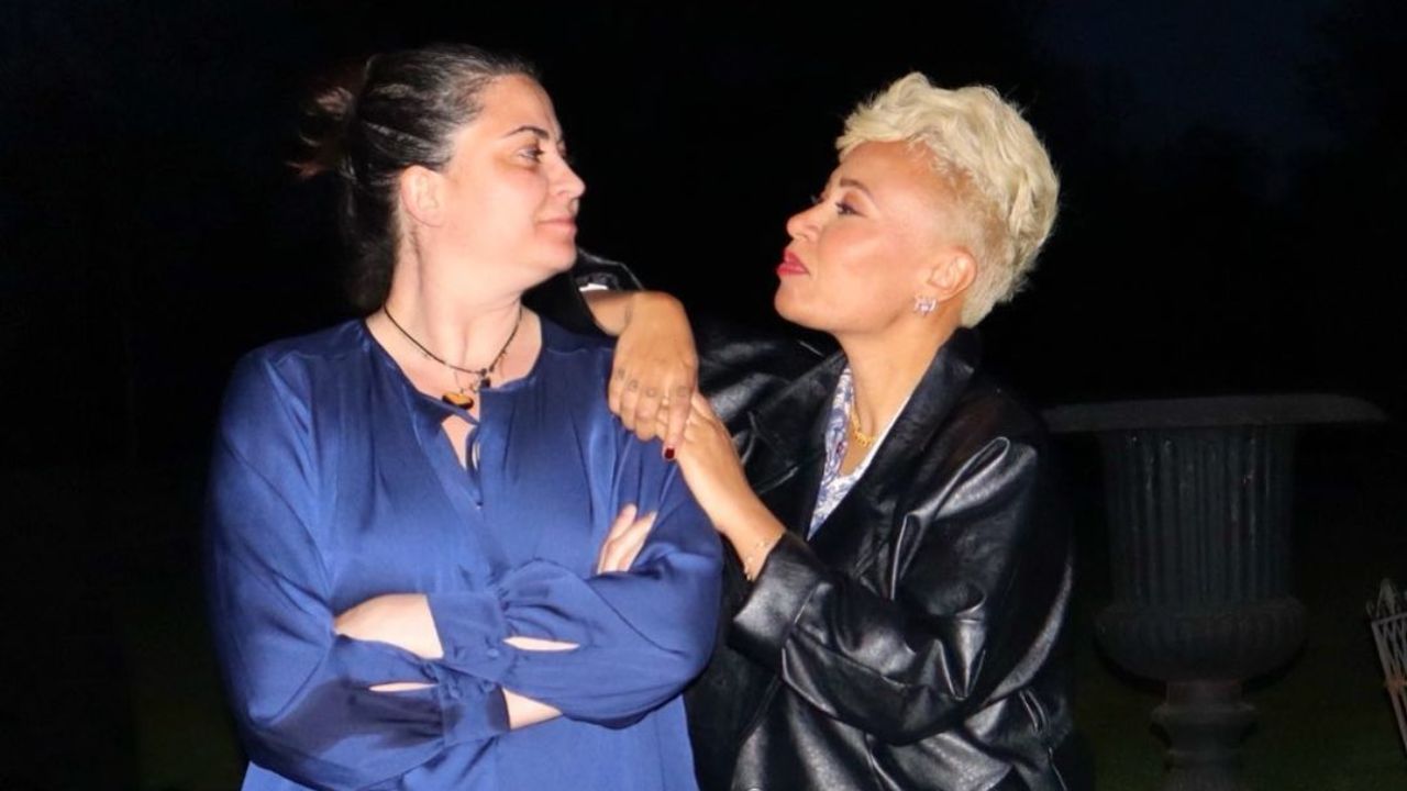 Emeli Sande and her girlfriend-turned-fiancée, Yoana Karemova.