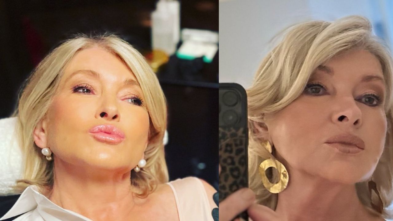 Martha Stewart's recent look after weight loss. houseandwhips.com