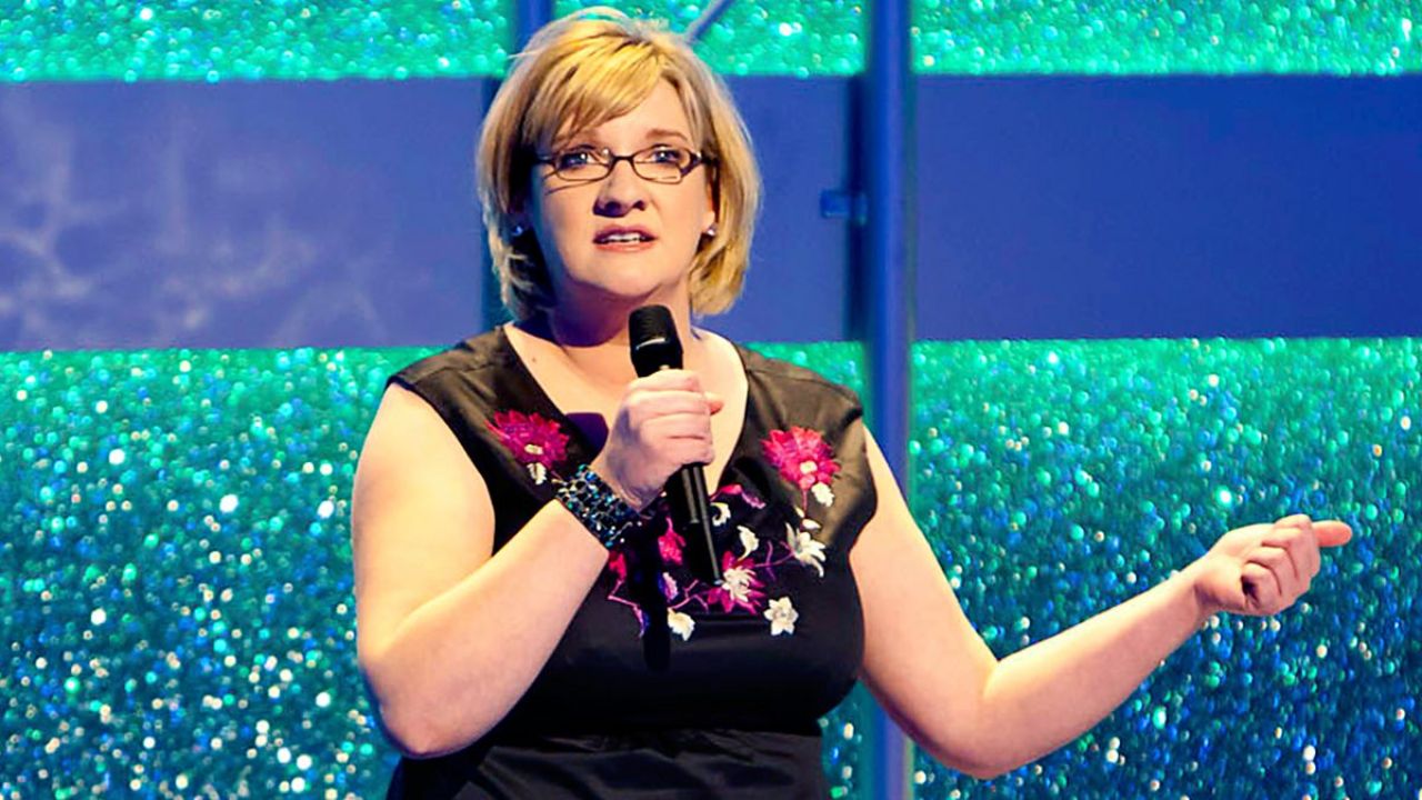 Sarah Millican's fans wonder if she is pregnant.
