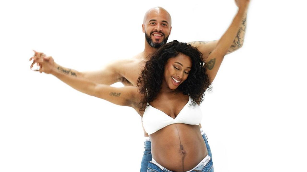 Alexandra Burke is expecting her second child with her partner, Darren Randolph. houseandwhips.com