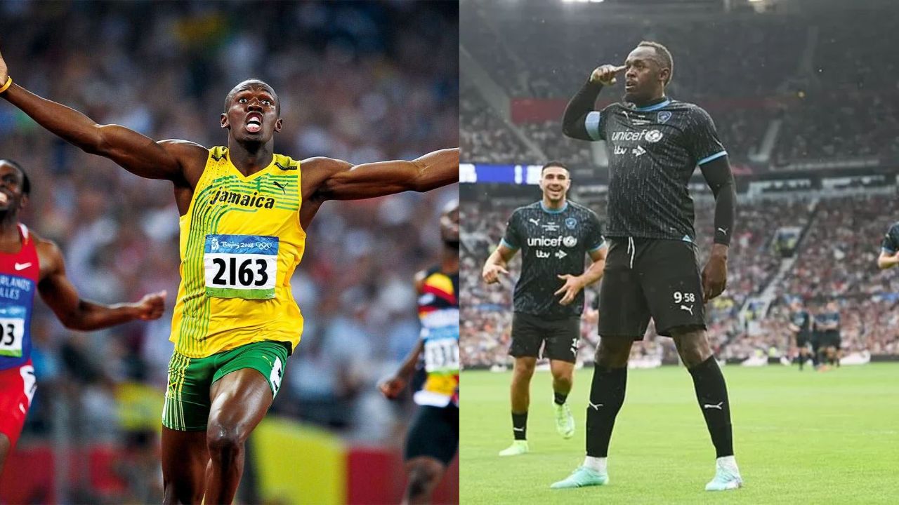 Usain Bolt seems to have had weight gain recently. houseandwhips.com