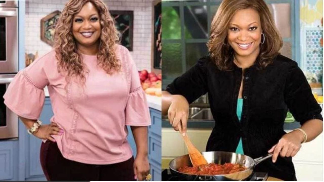 Sunny Anderson before and after weight loss. houseandwhips.com