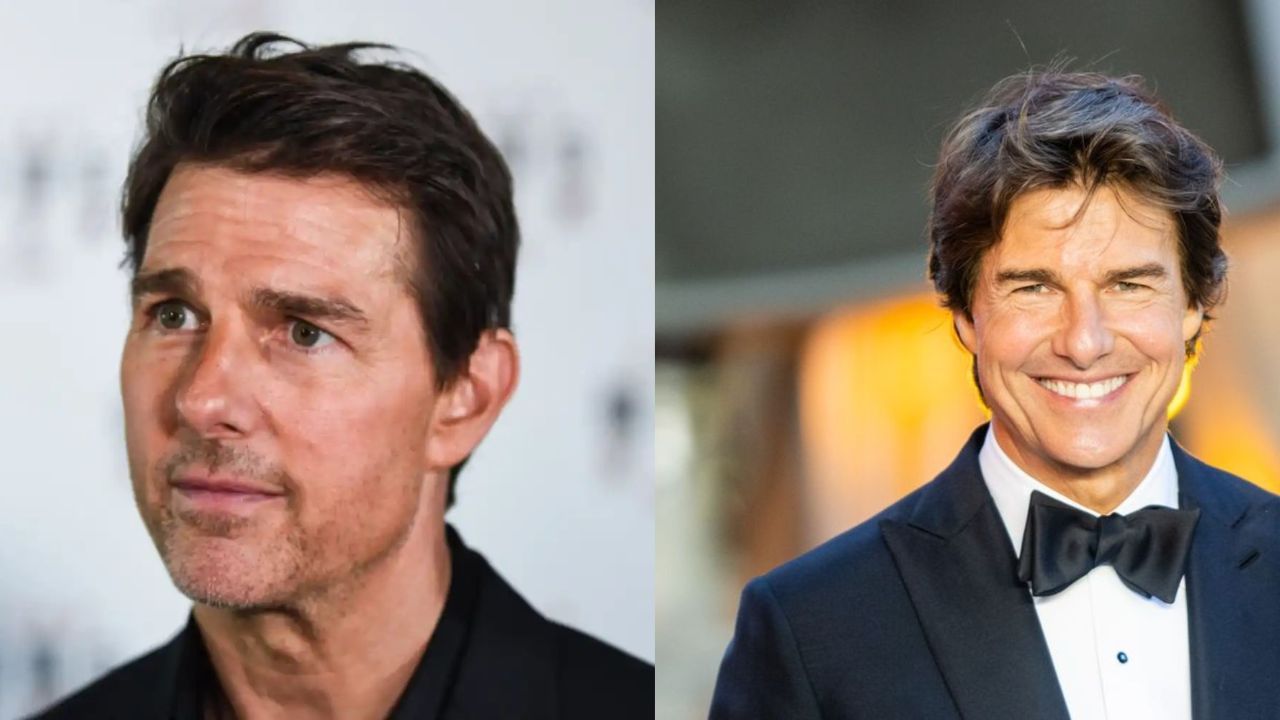 Tom Cruise before and after a nose job. houseandwhips.com