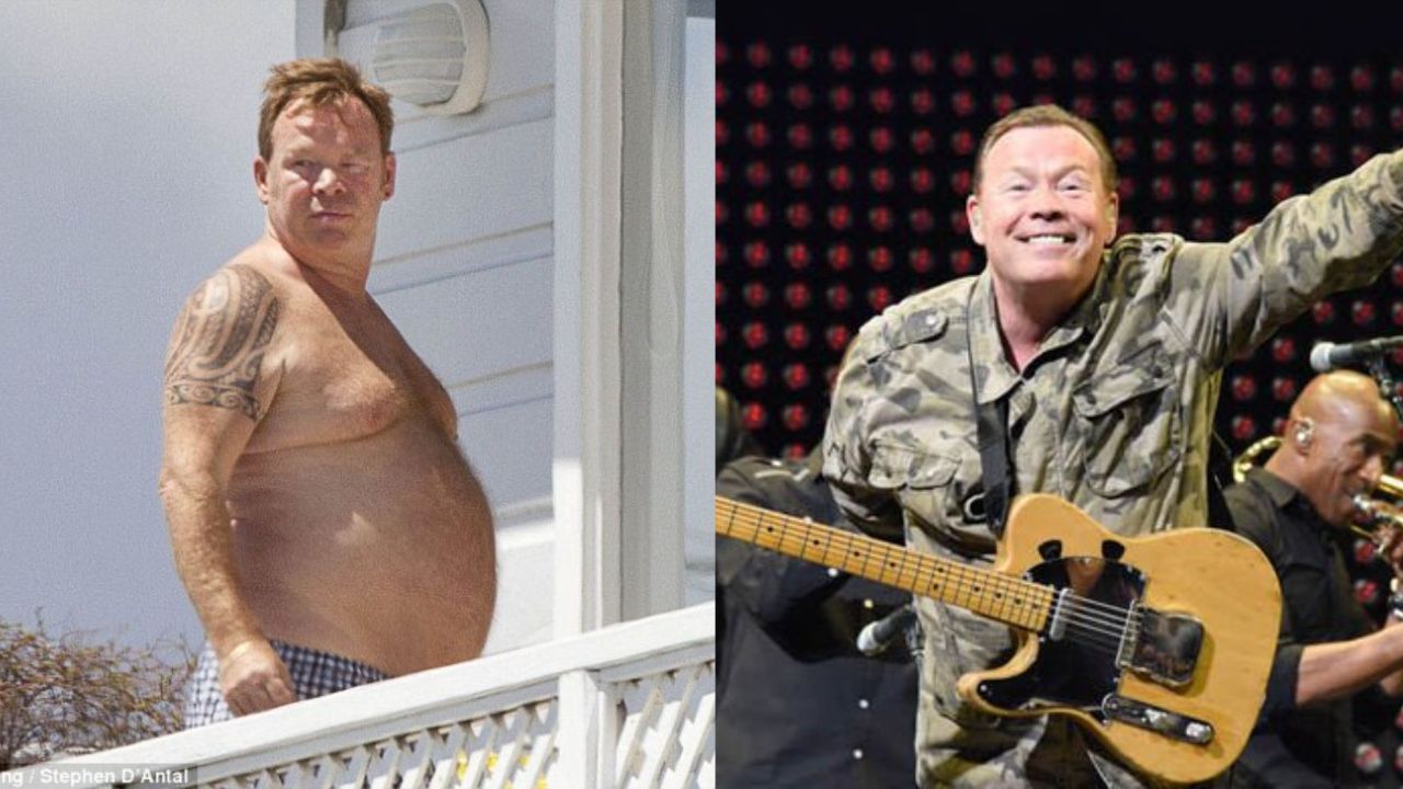 Ali Campbell has not had weight loss recently. houseandwhips.com