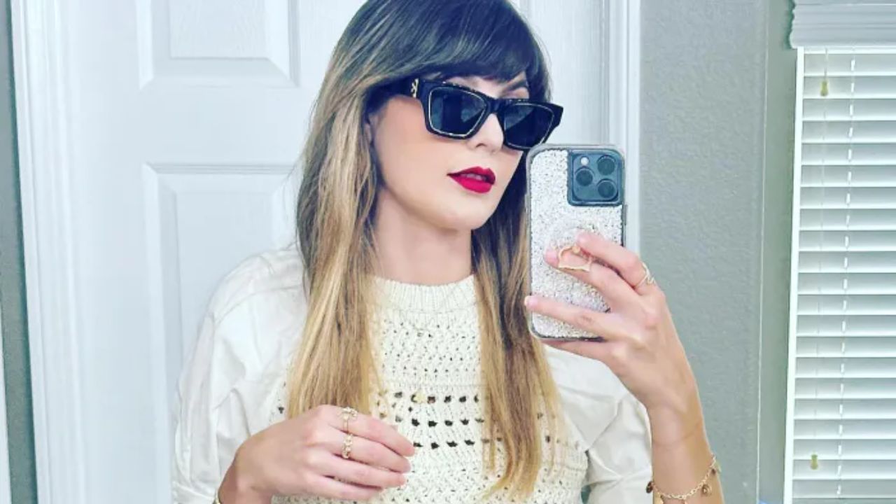 Ashley Leechin is believed to have had plastic surgery to look like Taylor Swift. houseandwhips.com