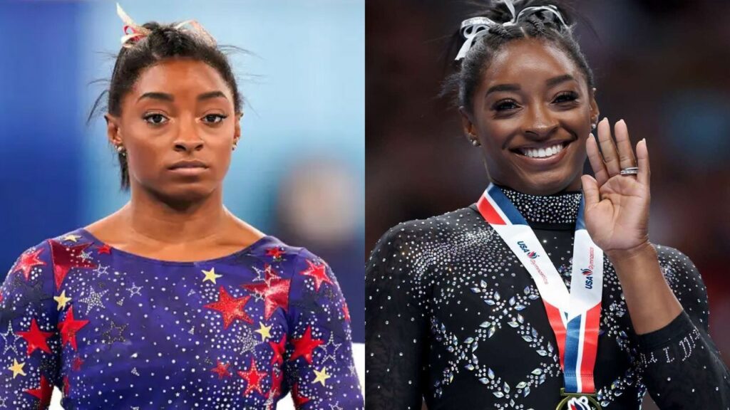 Simone Biles has sparked speculations of a nose job. houseandwhips.com
