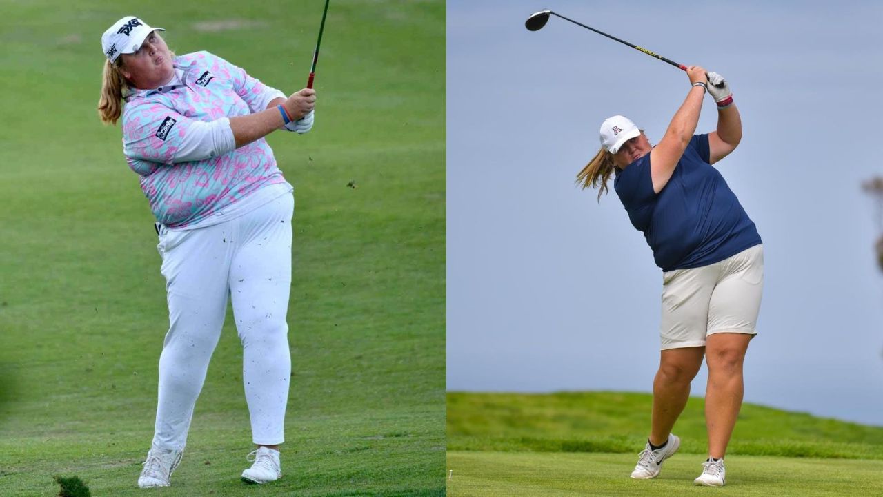 Haley Moore has had a significant weight loss. houseandwhips.com