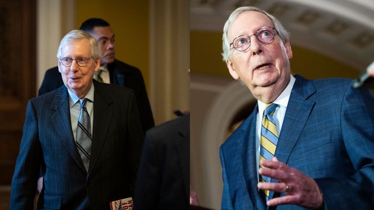 Mitch McConnell seems to have undergone a slight weight loss. houseandwhips.com