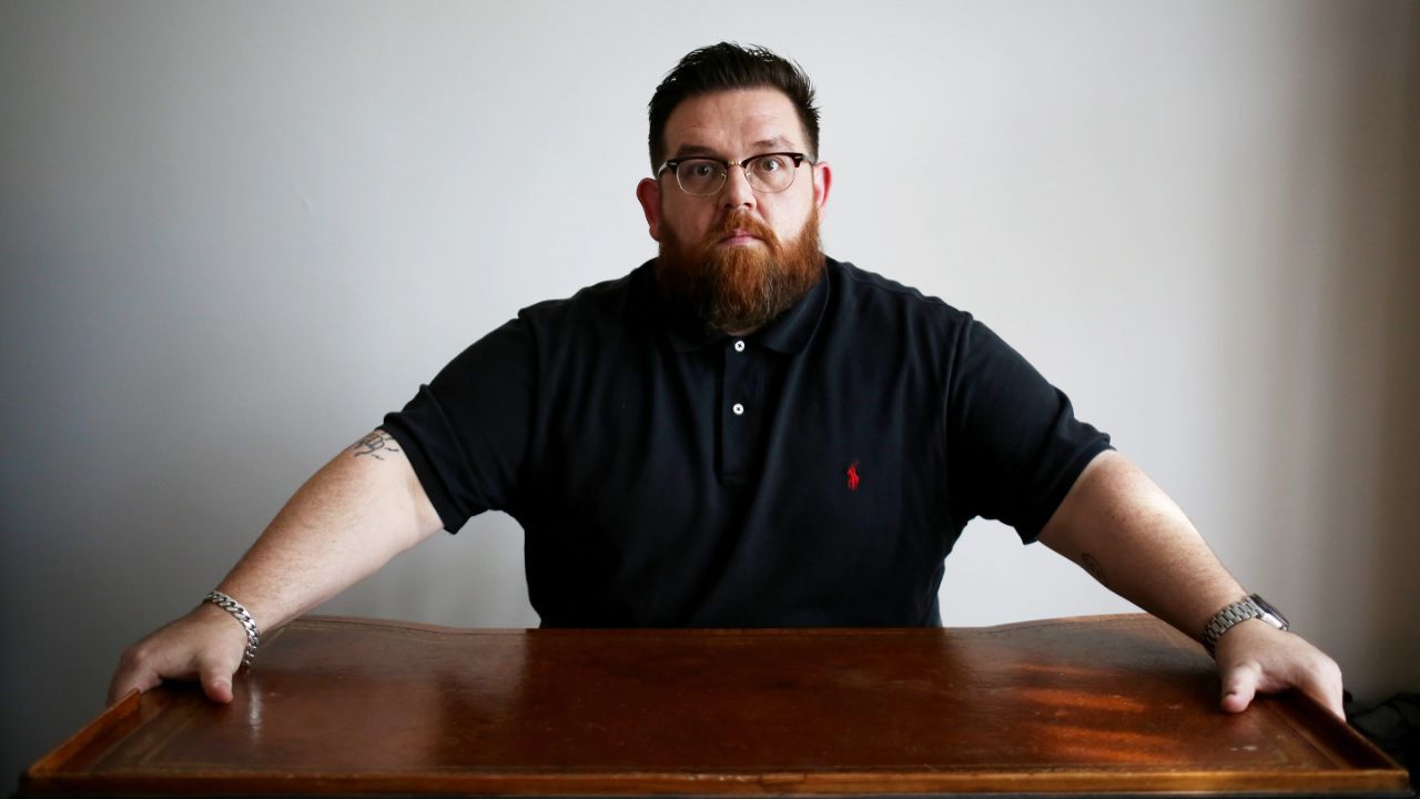 Nick Frost doesn't like to speak about his children. houseandwhips.com
