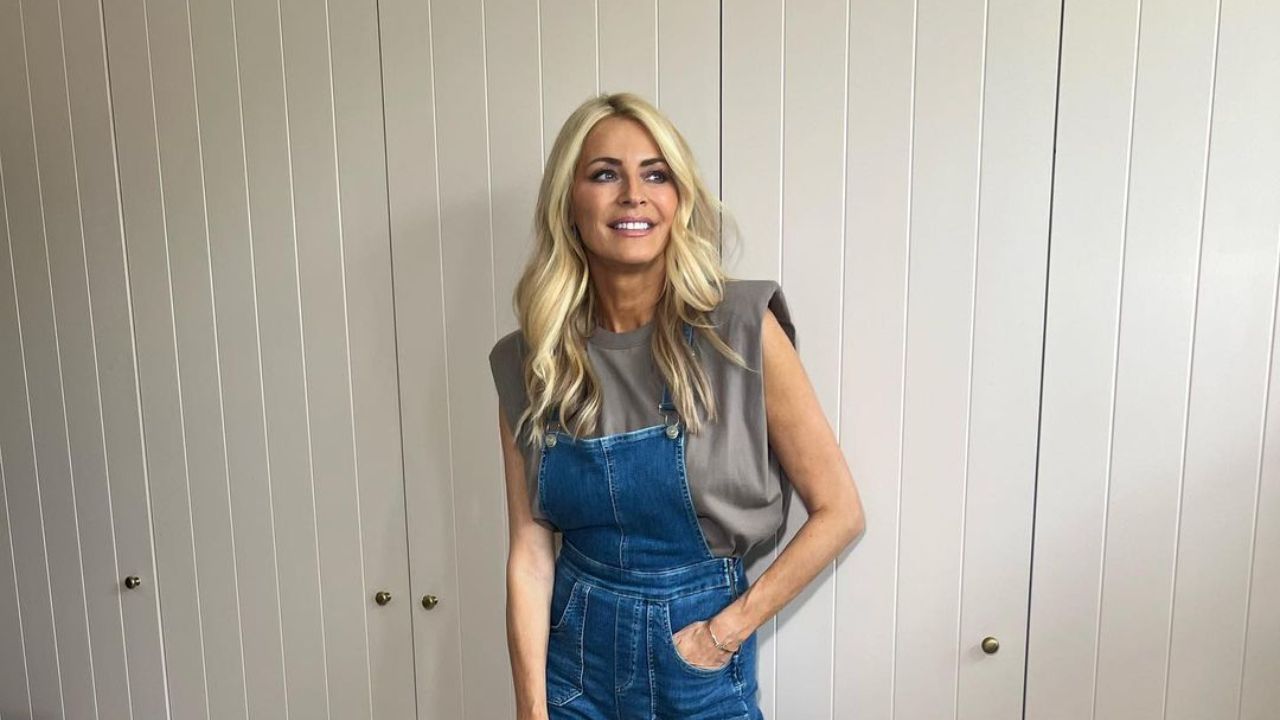 Tess Daly is very happy with her weight loss. houseandwhips.com