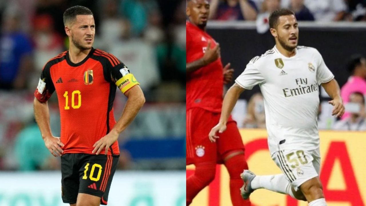 Eden Hazard faced issues with comments about his weight gain in recent years. houseandwhips.com