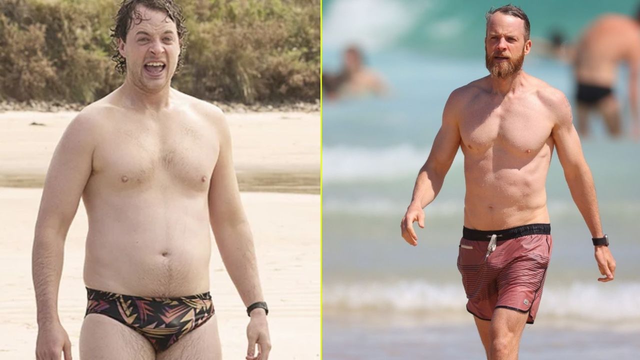 Hamish Blake underwent a dramatic weight loss in 2013. houseandwhips.com