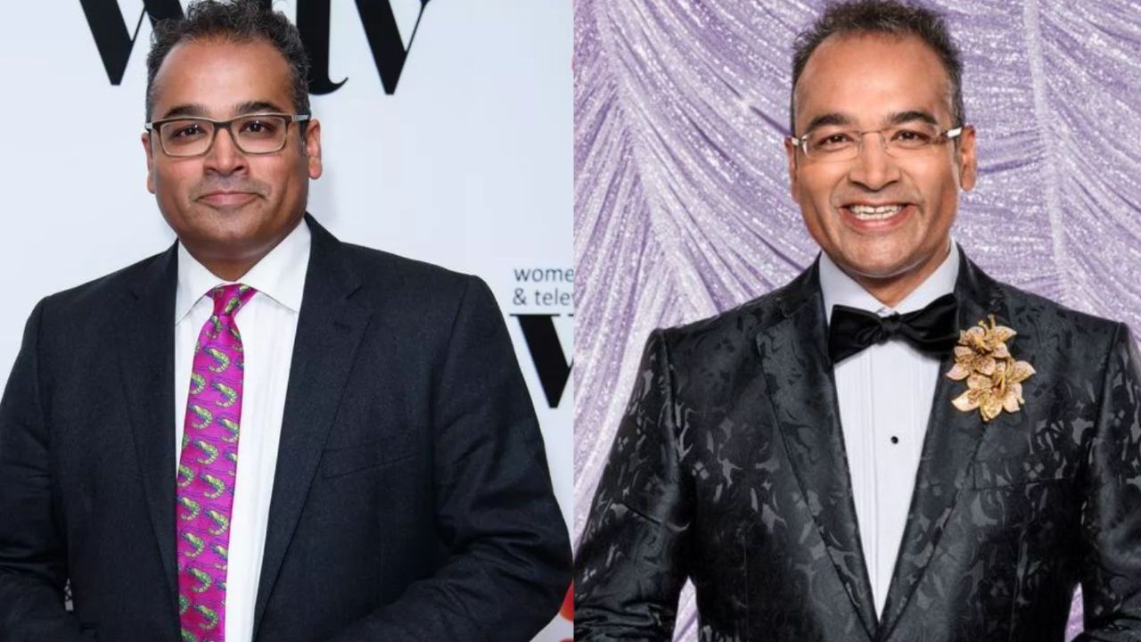 Krishnan Guru-Murthy before and after weight loss. houseandwhips.com