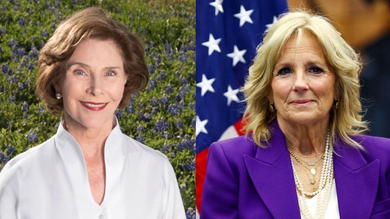 Laura Bush and Jill Biden express their support for Nickelodeon's Well Versed initiative. houseandwhips.com