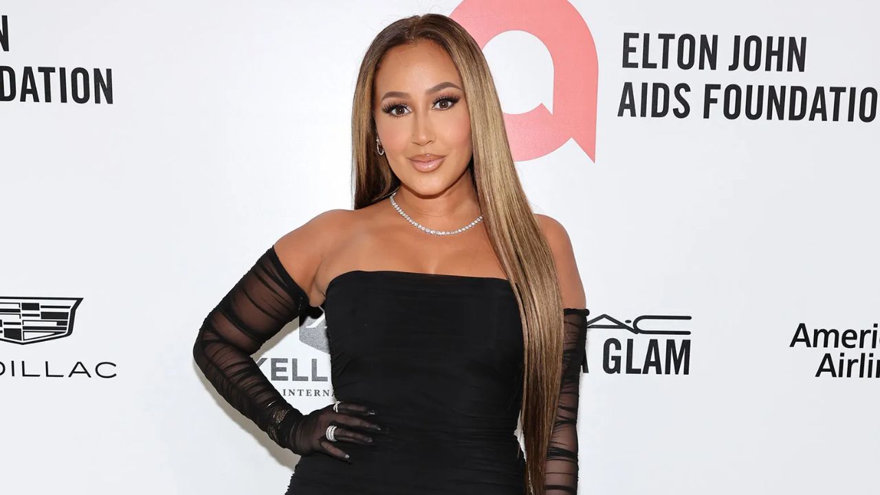 Adrienne Bailon looks like she has had lots of plastic surgery on her face. houseandwhips.com