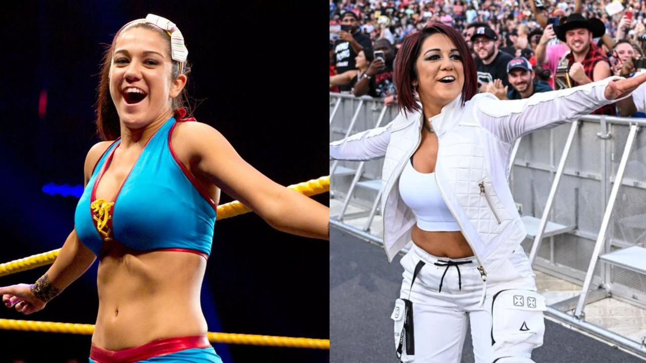 Bayley has clearly had a weight gain in the recent years. houseandwhips.com