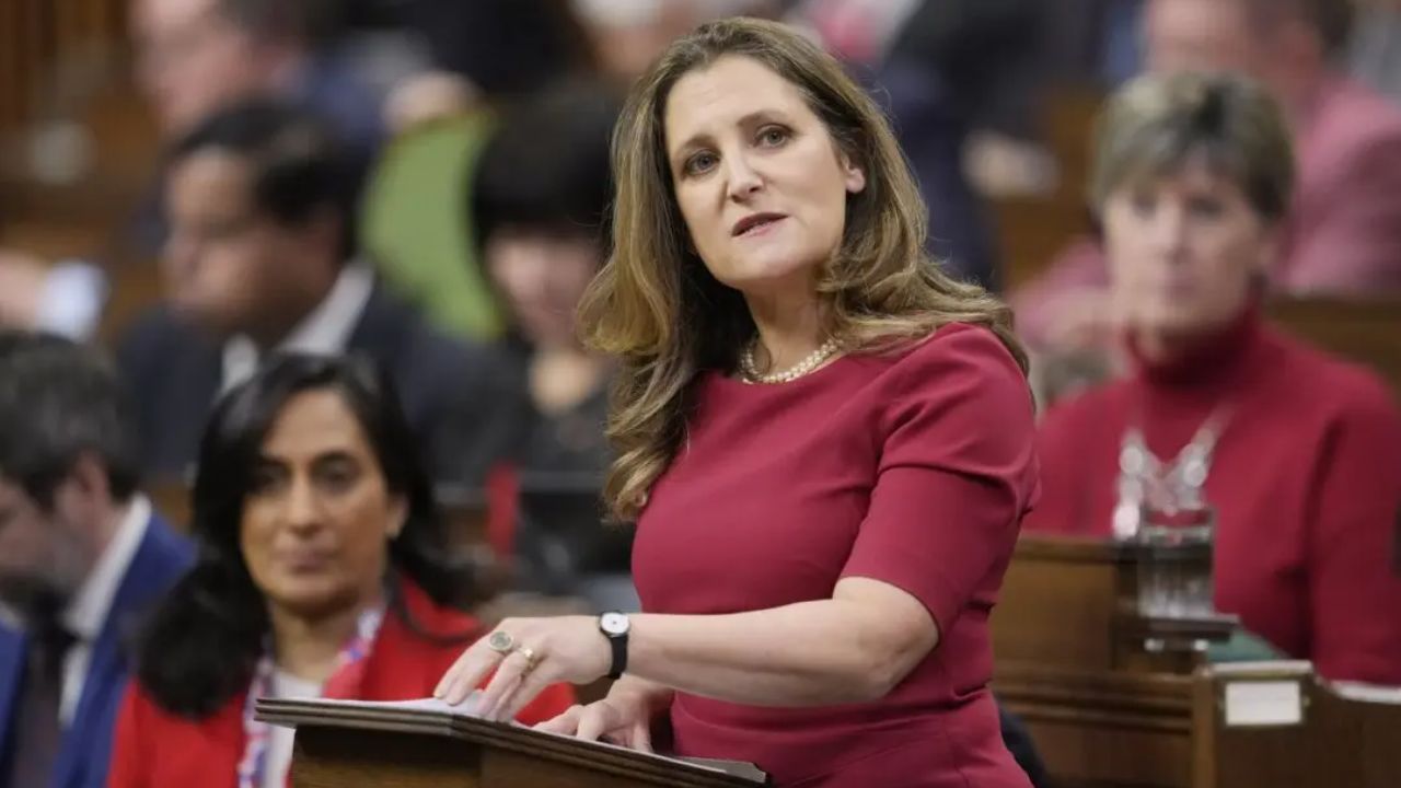 Chrystia Freeland has not revealed how she gained weight. houseandwhips.com