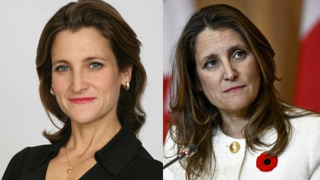 Chrystia Freeland has had a noticeable weight gain in recent times. houseandwhips.com