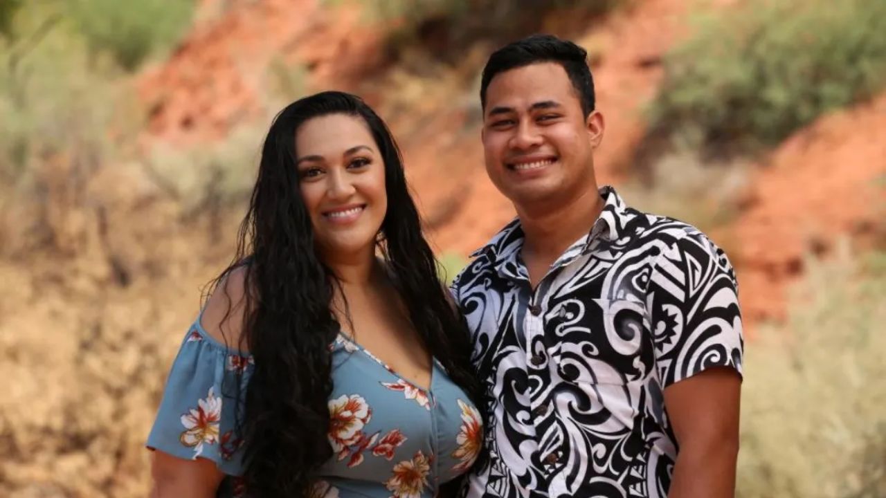 Kalani Faagata and her former partner, Asuelu Pulaa. houseandwhips.com