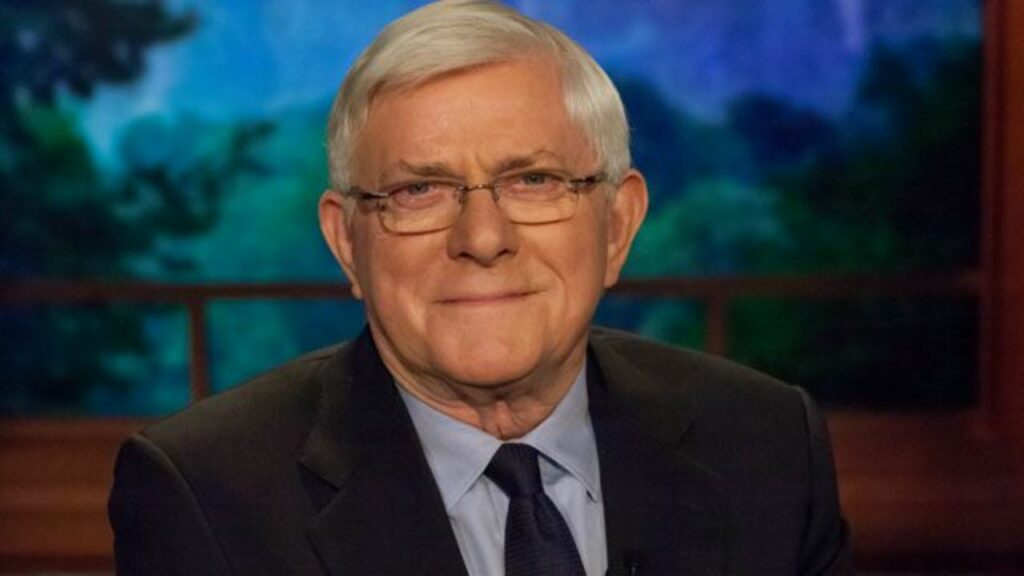 Phil Donahue does not look like he has had plastic surgery. houseandwhips.com