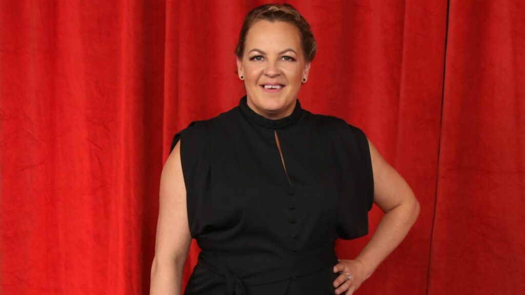 Karen Taylor from EastEnders looks great after her weight loss. houseandwhips.com