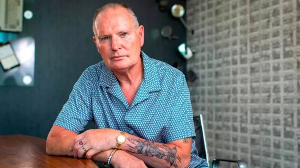 Paul Gascoigne has gone overboard with plastic surgery. houseandwhips.com