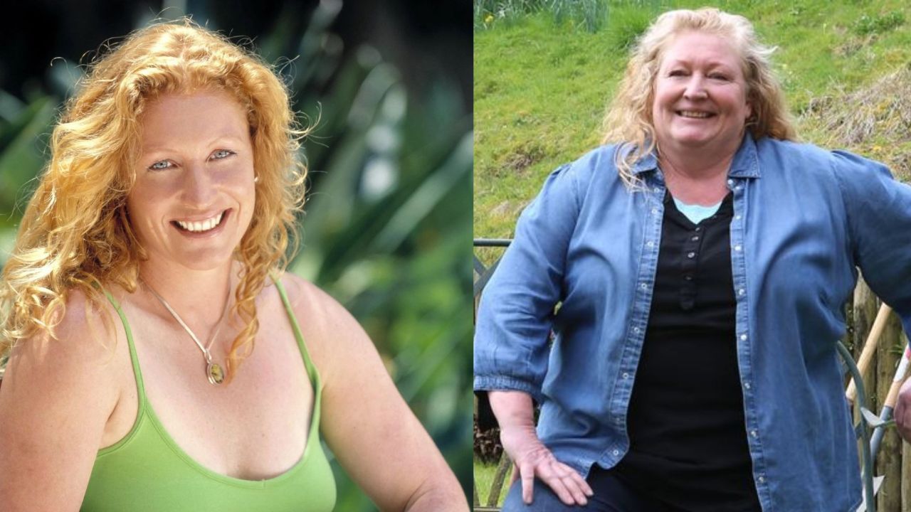 Charlie Dimmock before and after weight gain. houseandwhips.com