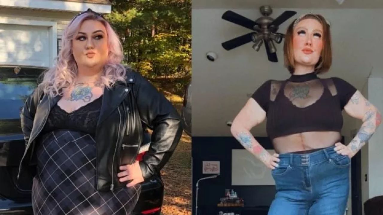 Victoria Michaels before and after weight loss. houseandwhips.com