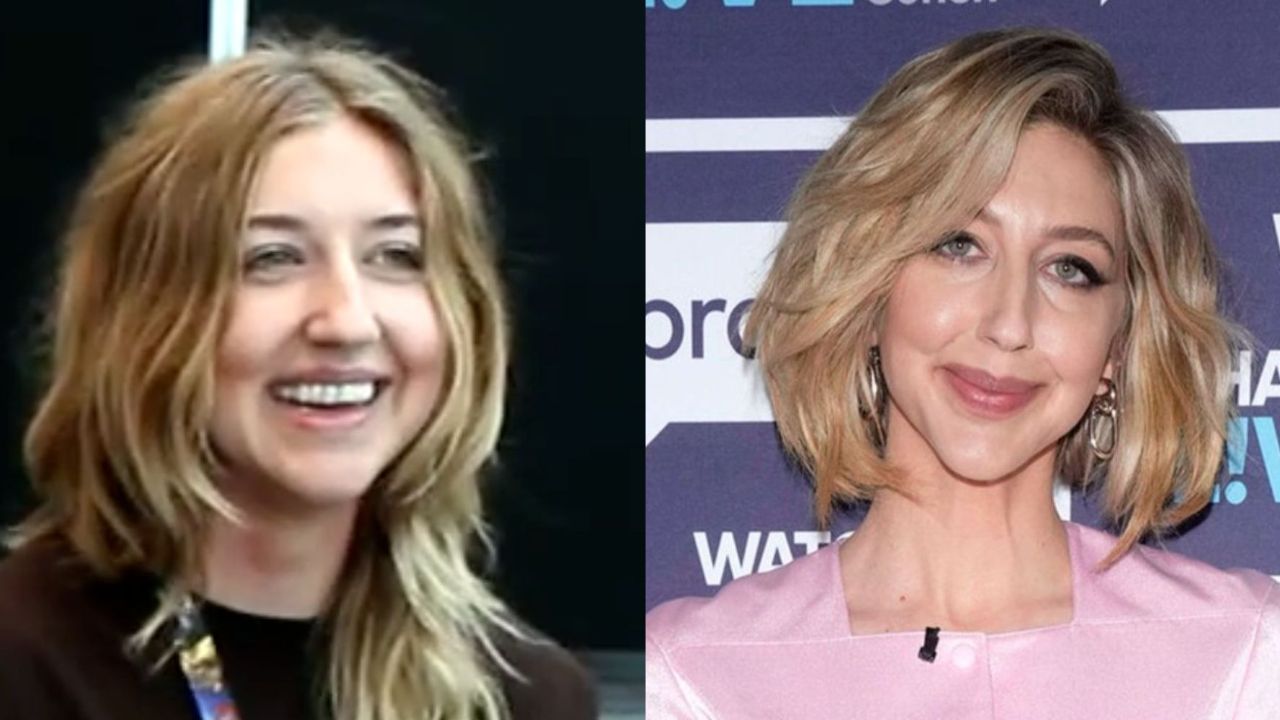 Heidi Gardner before and after getting work done. houseandwhips.com