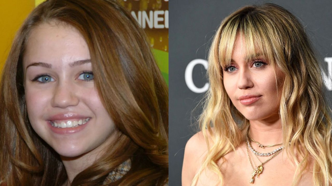 Miley Cyrus' nose job is very obvious. houseandwhips.com