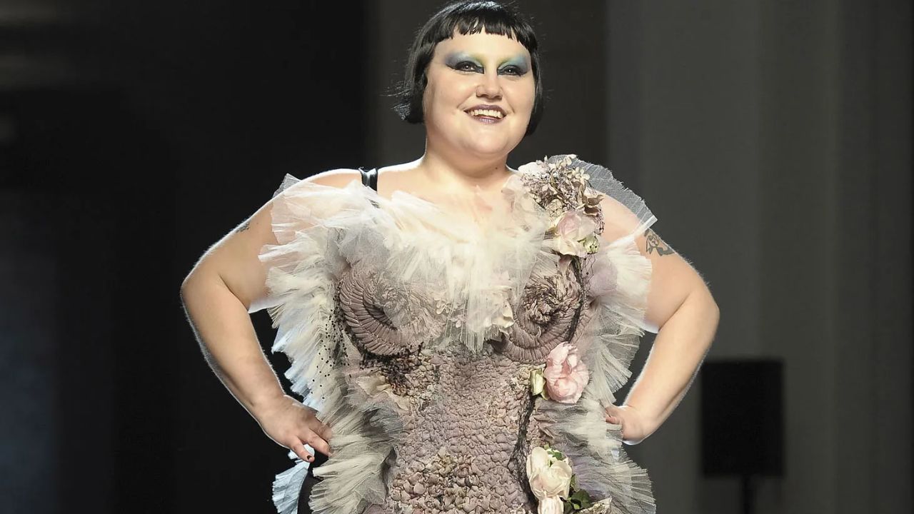 Beth Ditto is happy the way she is and has no plans to lose weight. houseandwhips.com