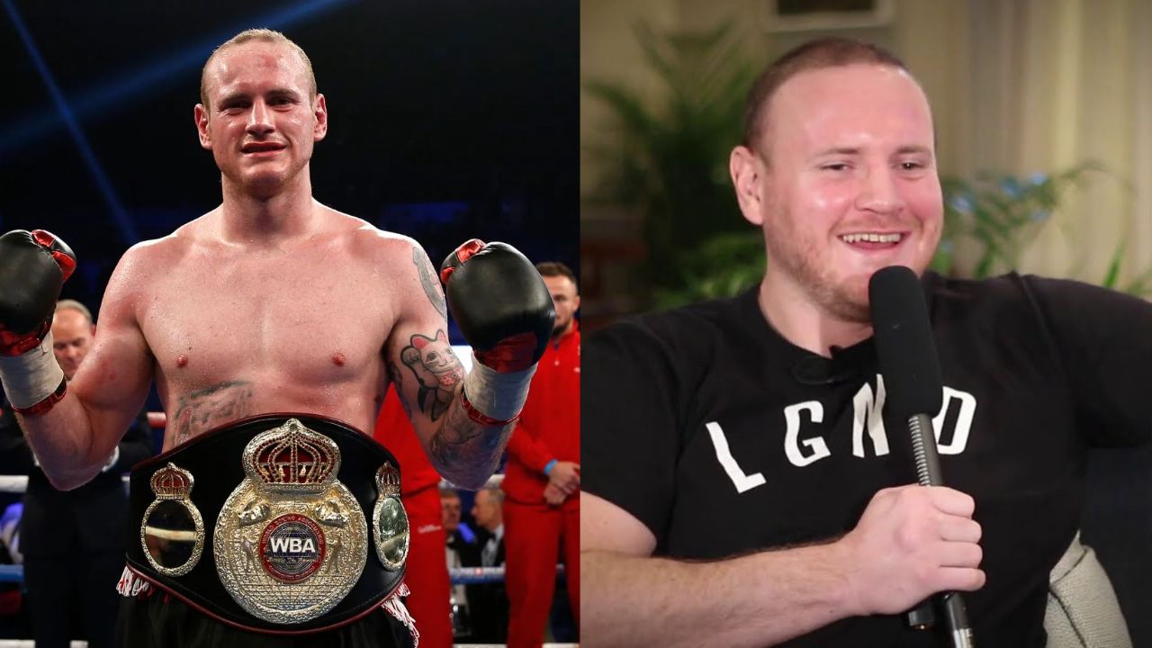 George Groves has gotten very fat since he retired. houseandwhips.com