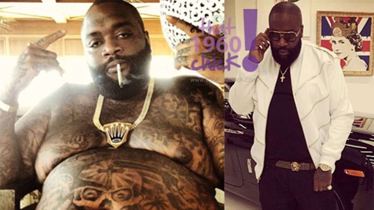 Rick Ross' Weight Loss Surgery: Smoothie Diet & Before and After Photos!