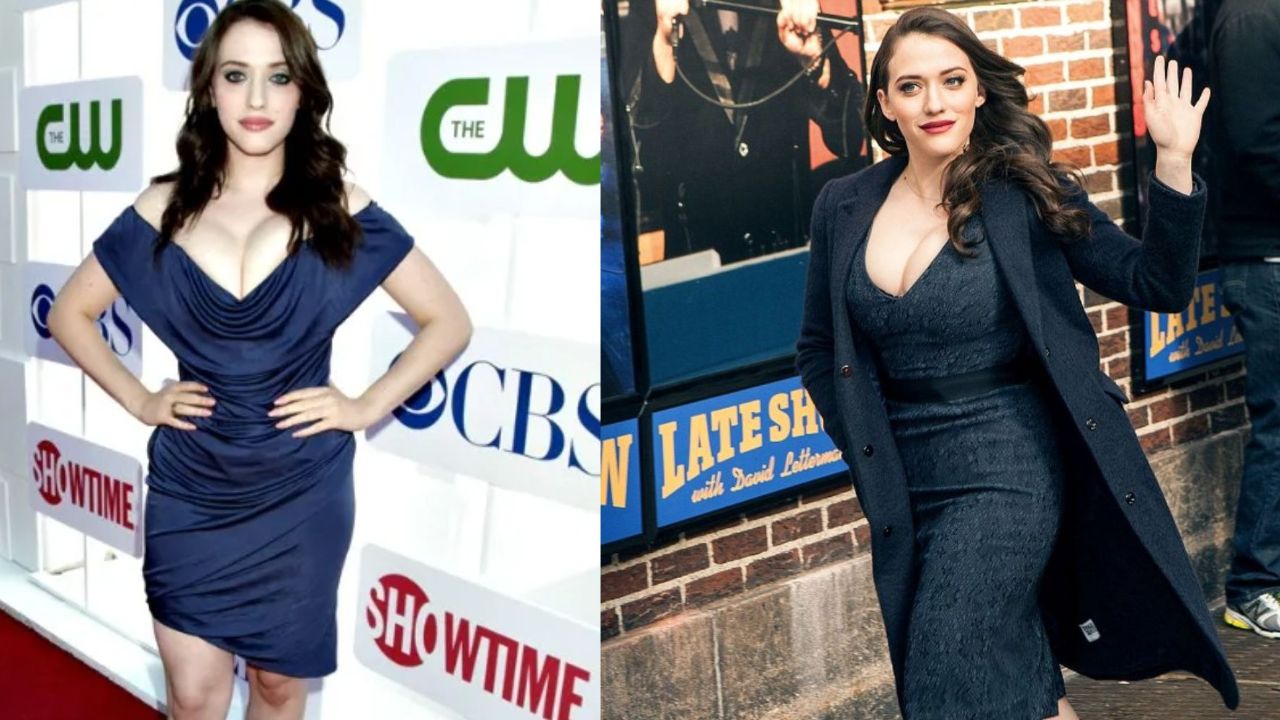 Kat Dennings' Weight Gain: Fans Think The 2 Broke Girls Star Used to Be Fat Before!