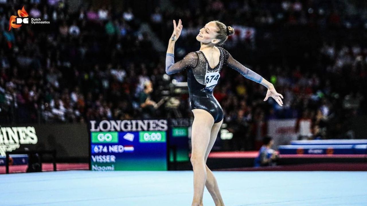 Naomi Visser helped the Netherlands finish third as a team in the 2023 European Championships.