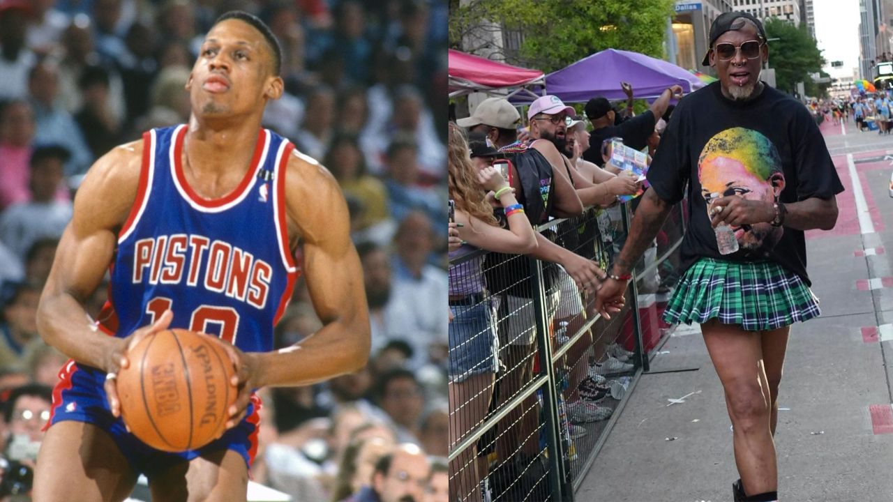 The former NBA player Dennis Rodman is speculated to have had weight loss. houseandwhips.com