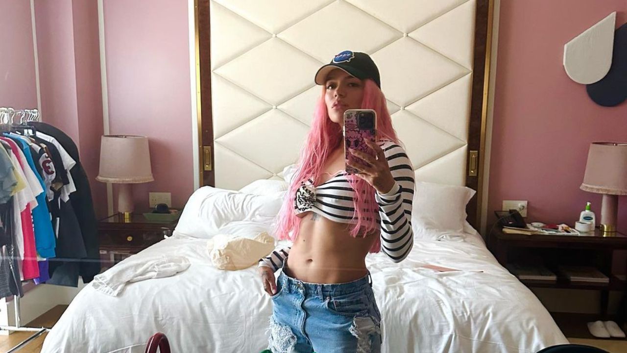 The rumors of Karol G going under the knife for weight loss are fake. houseandwhips.com