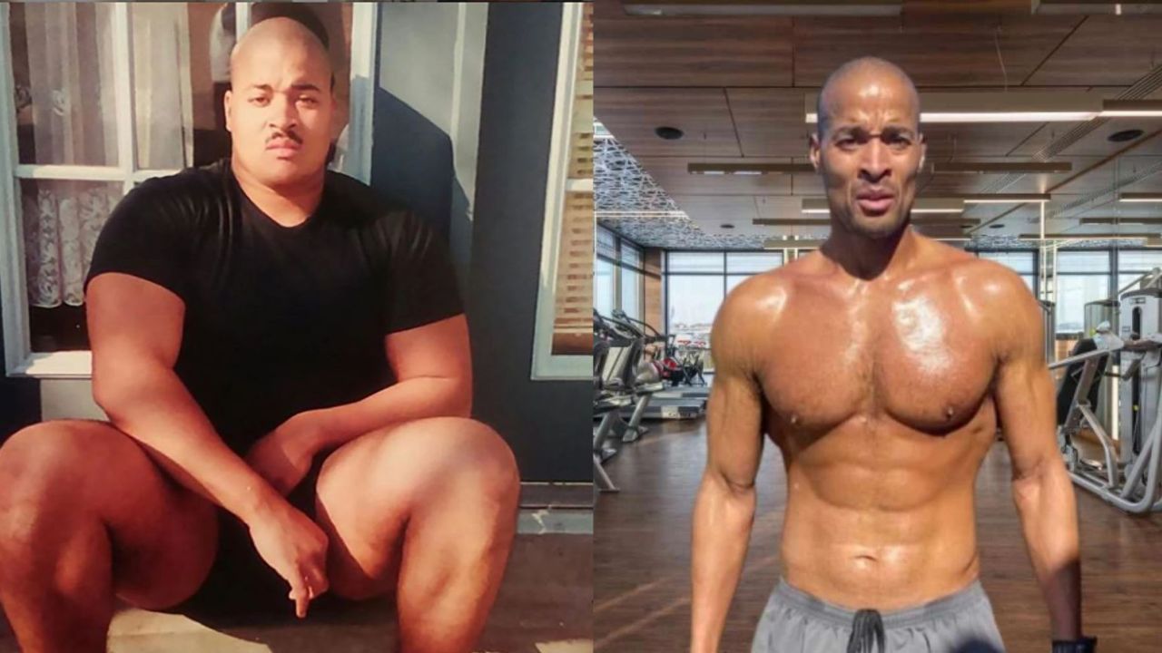 David Goggins' cardio workout routine mainly involves running and cycling.