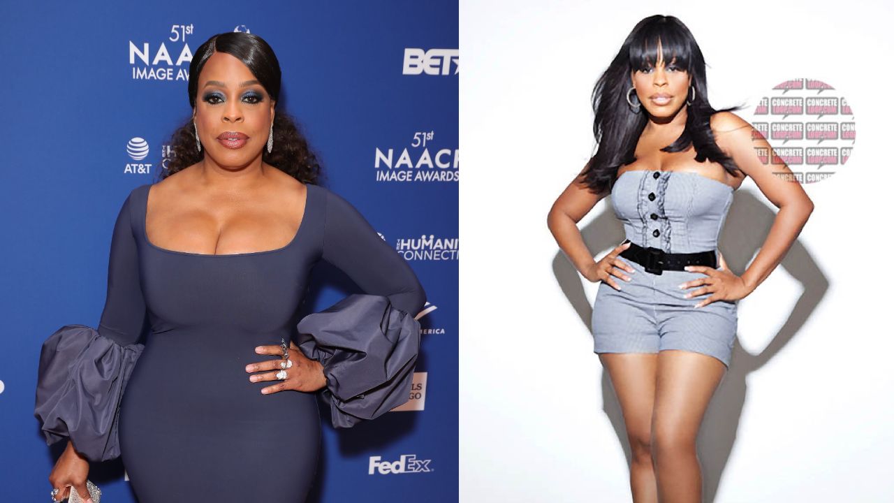 Niecy Nash before and after 20 lbs weight loss.