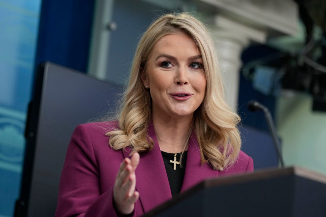 Karoline Leavitt's net worth is estimated at $10 million in 2025, largely boosted by her White House press secretary salary of $180,000–$220,000.