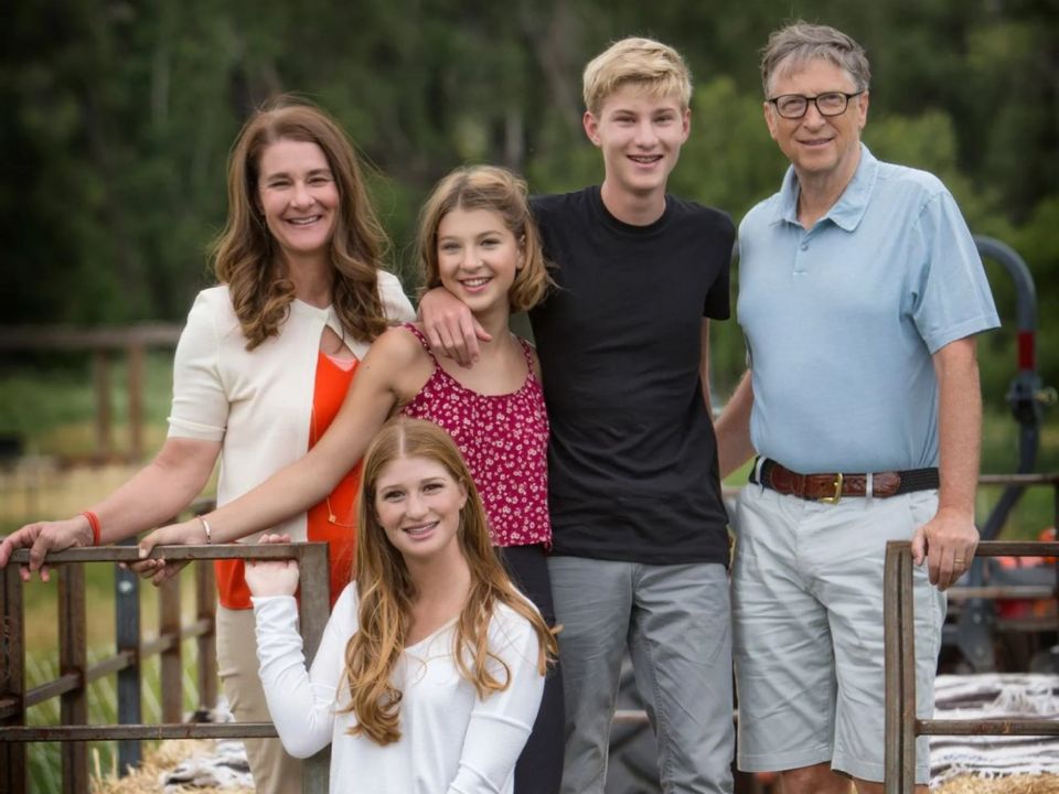 Bill Gates' three children—Jennifer (29), Rory (26), and Phoebe (22)—are each expected to inherit less than 1% of his $150B+ fortune (likely $500M+ per child).