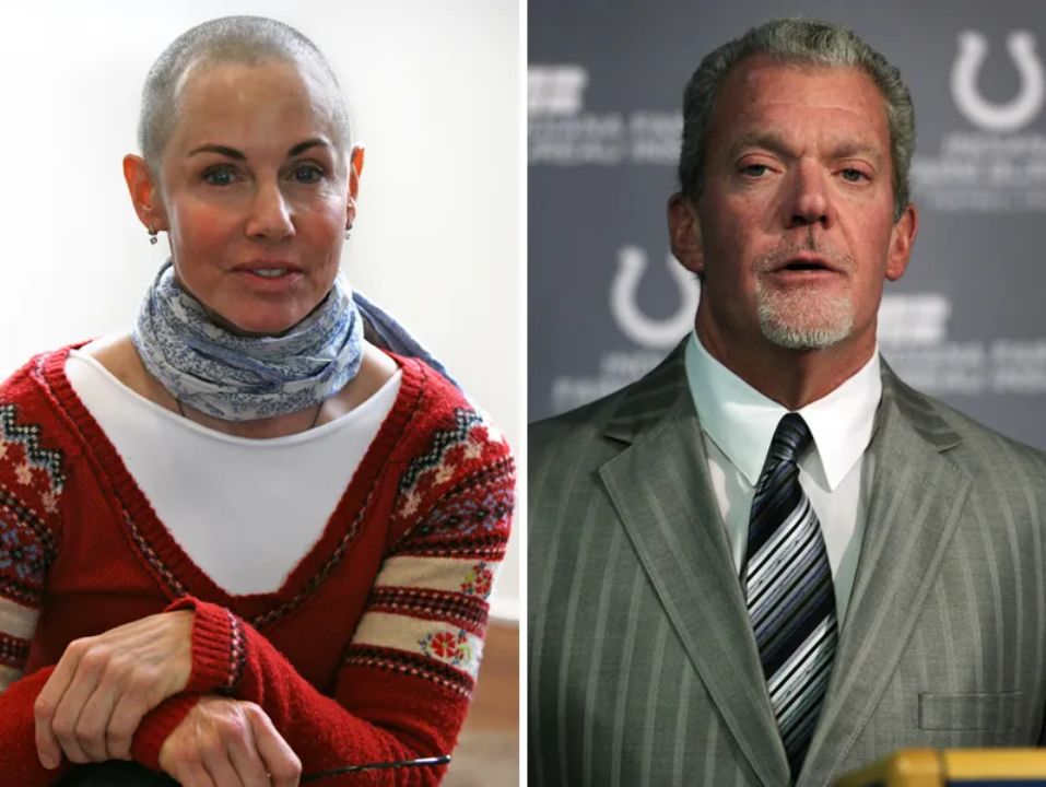 Jim Irsay and his ex-wife, Meg Coyle.