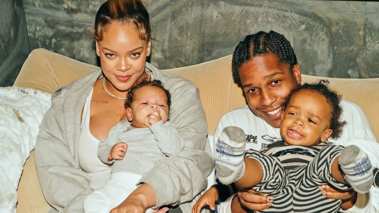 Rihanna and A$AP Rocky have two kids, both sons—RZA (age 3) and Riot (21 months)—and she announced they are expecting their third child at the 2025 Met Gala, where she debuted her baby bump in a Marc Jacobs suit.